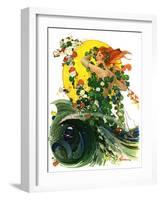 "Mermaid,"August 4, 1928-Elbert Mcgran Jackson-Framed Giclee Print