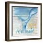 Mermaid Bath I-Elizabeth Medley-Framed Art Print