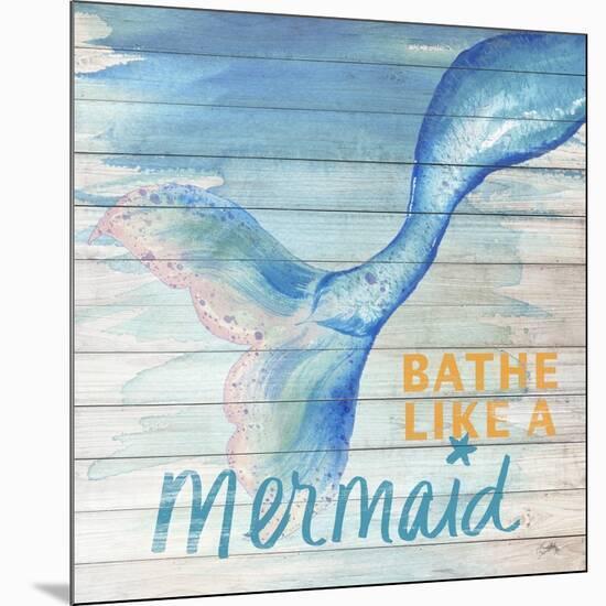 Mermaid Bath I-Elizabeth Medley-Mounted Art Print