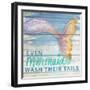 Mermaid Bath II-Elizabeth Medley-Framed Art Print