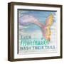 Mermaid Bath II-Elizabeth Medley-Framed Art Print