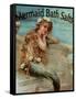 Mermaid Bathsalts-null-Framed Stretched Canvas