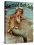 Mermaid Bathsalts-null-Stretched Canvas