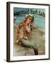 Mermaid Bathsalts-null-Framed Premium Giclee Print