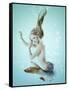 Mermaid Beautiful Magic Underwater Mythology Being Original Photo Compilation-khorzhevska-Framed Stretched Canvas