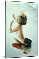 Mermaid Beautiful Magic Underwater Mythology Being Original Photo Compilation-khorzhevska-Mounted Art Print