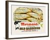 Mermaid Brand Sild Sardines-null-Framed Art Print