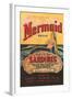 Mermaid Brand Smoked Sardines-null-Framed Art Print