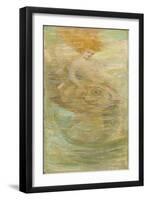 Mermaid, C.1889 (Oil on Canvas)-Frederick Stuart Church-Framed Giclee Print