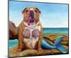 Mermaid Dog-Lucia Heffernan-Mounted Art Print