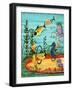 Mermaid Folk-null-Framed Giclee Print