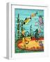 Mermaid Folk-null-Framed Giclee Print