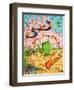 Mermaid Folk-English School-Framed Giclee Print