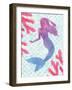 Mermaid Friends I-null-Framed Art Print