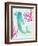 Mermaid Friends II-null-Framed Art Print