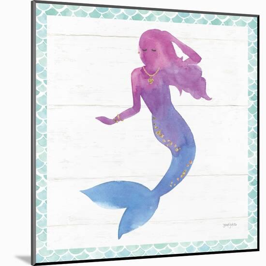 Mermaid Friends III-null-Mounted Art Print