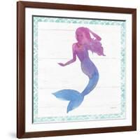 Mermaid Friends III-null-Framed Art Print