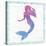 Mermaid Friends III-null-Stretched Canvas