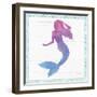 Mermaid Friends III-null-Framed Art Print