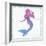 Mermaid Friends III-null-Framed Art Print