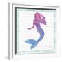 Mermaid Friends III-null-Framed Art Print