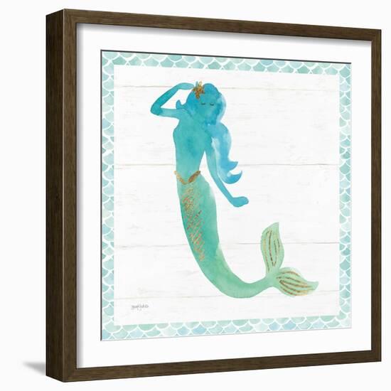 Mermaid Friends IV-Jenaya Jackson-Framed Art Print