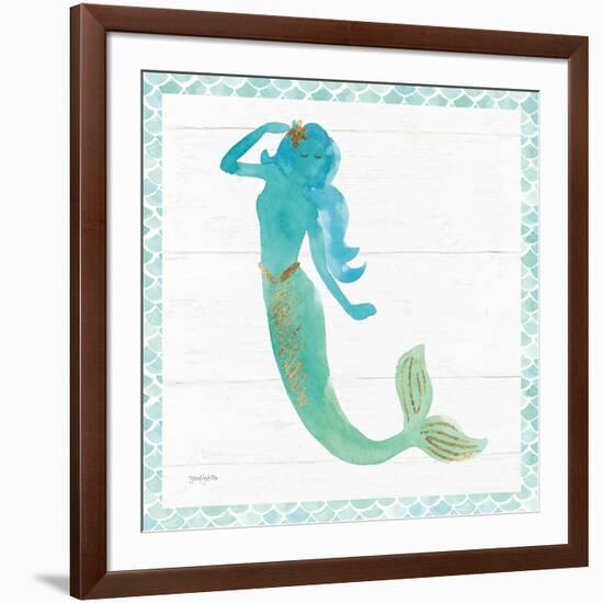 Mermaid Friends IV-Jenaya Jackson-Framed Art Print