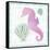 Mermaid Friends VI-Jenaya Jackson-Framed Stretched Canvas