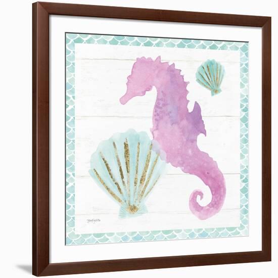 Mermaid Friends VI-Jenaya Jackson-Framed Art Print