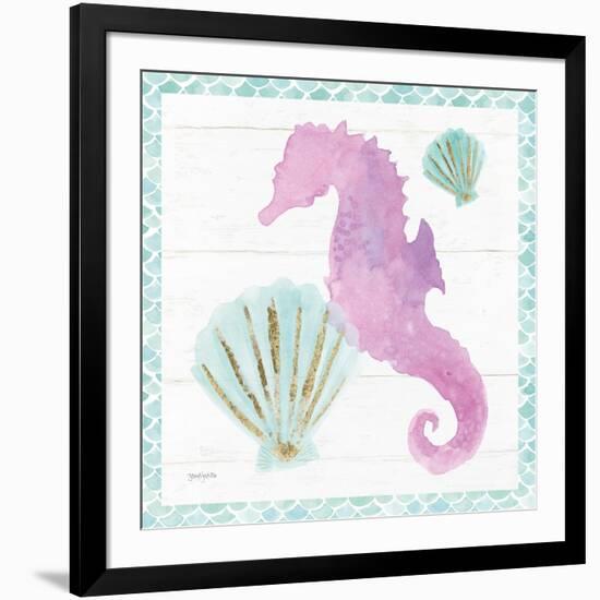 Mermaid Friends VI-Jenaya Jackson-Framed Art Print