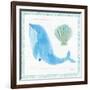 Mermaid Friends VII-Jenaya Jackson-Framed Art Print