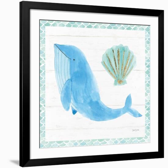 Mermaid Friends VII-Jenaya Jackson-Framed Art Print