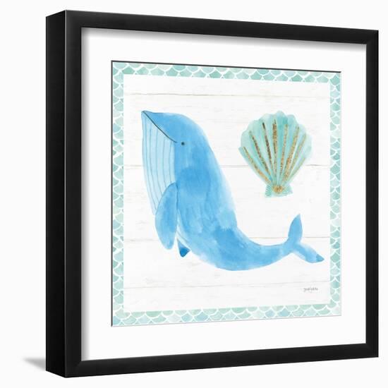 Mermaid Friends VII-Jenaya Jackson-Framed Art Print