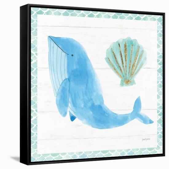 Mermaid Friends VII-Jenaya Jackson-Framed Stretched Canvas