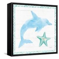 Mermaid Friends VIII-Jenaya Jackson-Framed Stretched Canvas