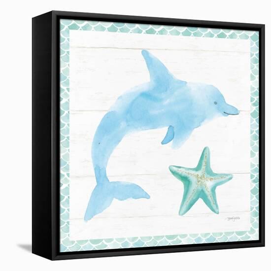 Mermaid Friends VIII-Jenaya Jackson-Framed Stretched Canvas