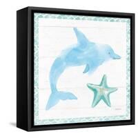 Mermaid Friends VIII-Jenaya Jackson-Framed Stretched Canvas