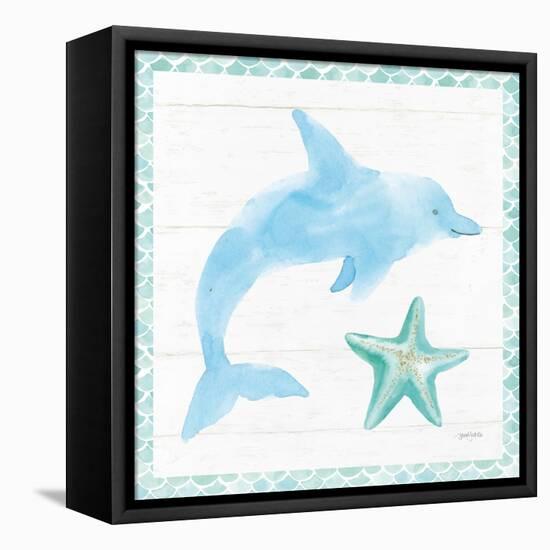 Mermaid Friends VIII-Jenaya Jackson-Framed Stretched Canvas