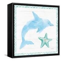 Mermaid Friends VIII-Jenaya Jackson-Framed Stretched Canvas