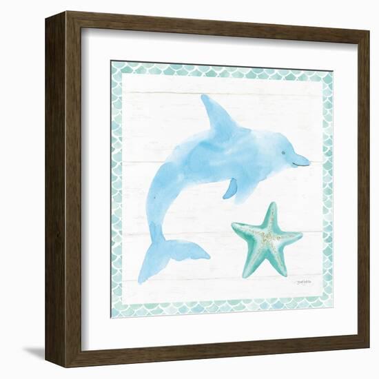 Mermaid Friends VIII-Jenaya Jackson-Framed Art Print