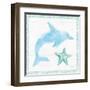 Mermaid Friends VIII-Jenaya Jackson-Framed Art Print