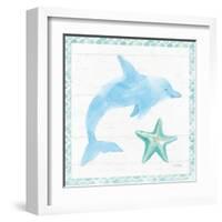 Mermaid Friends VIII-Jenaya Jackson-Framed Art Print