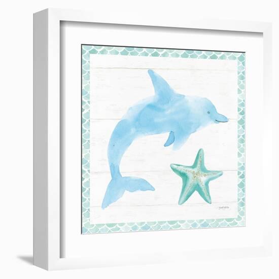 Mermaid Friends VIII-Jenaya Jackson-Framed Art Print