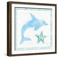 Mermaid Friends VIII-Jenaya Jackson-Framed Art Print