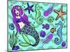 Mermaid & Friends-Lauren Ramer-Mounted Giclee Print