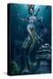 Mermaid Hunt by Tom Wood Poster-Tom Wood-Stretched Canvas