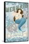 Mermaid I-June Vess-Framed Stretched Canvas