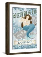 Mermaid I-June Vess-Framed Art Print