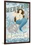 Mermaid I-June Vess-Framed Art Print