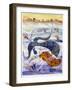 Mermaid - Illustration by Patrizia La Porta, 1998-Patrizia La Porta-Framed Giclee Print